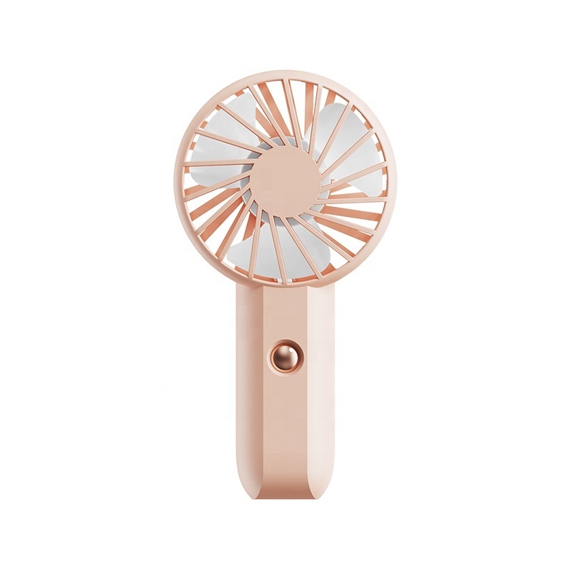 Portable fan battery operated rechargeable quiet wireless mini hand fans