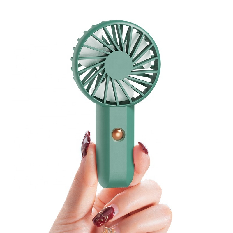 Portable fan battery operated rechargeable quiet wireless mini hand fans