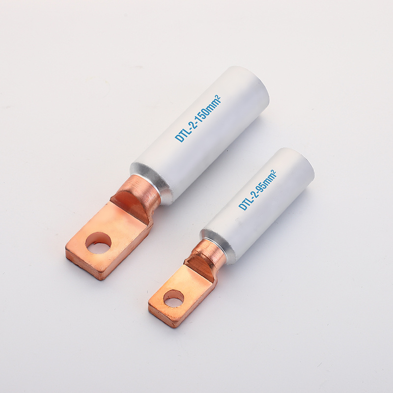 DTL-150 Bimetallic copper-aluminium cable terminal lugs Crimp copper terminalsCable accessories