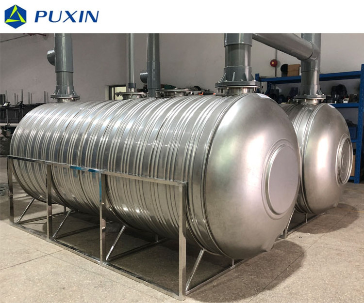 Puxin underground type domestic sewage treatment system biogas septic tank for sale