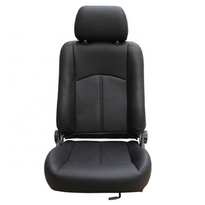 Interior Leather Car Seats PU Foam Filled Seat for Bus