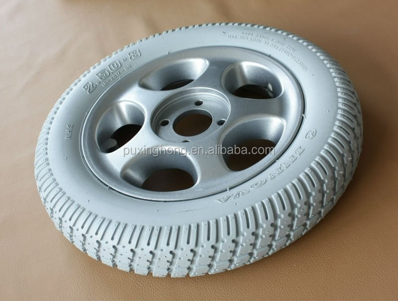 12 inch power wheelchair PU tyre