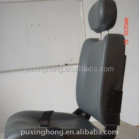 Interior Leather Car Seats PU Foam Filled Seat for Bus