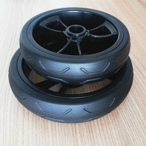 Supply Baby Carriage Polyurethane Foam Filled Wheel