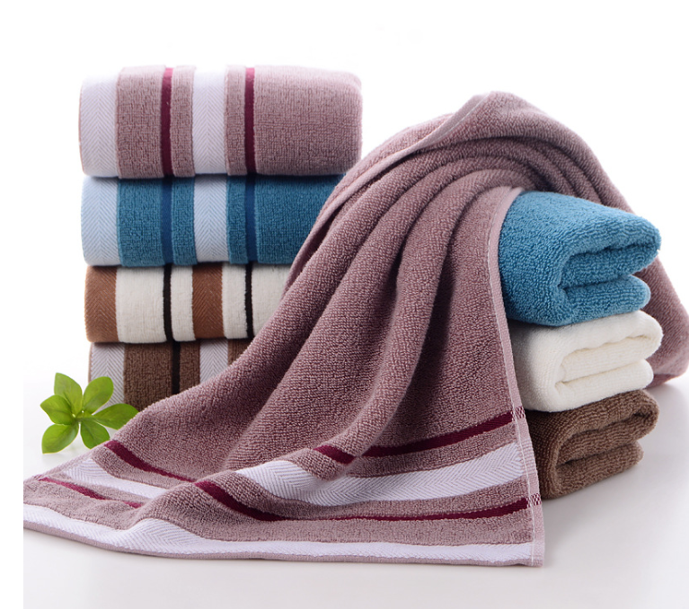 Hot  sell   Cotton Towel Set Large Thick Bath Towel Bathroom Face Shower Towels For Adults