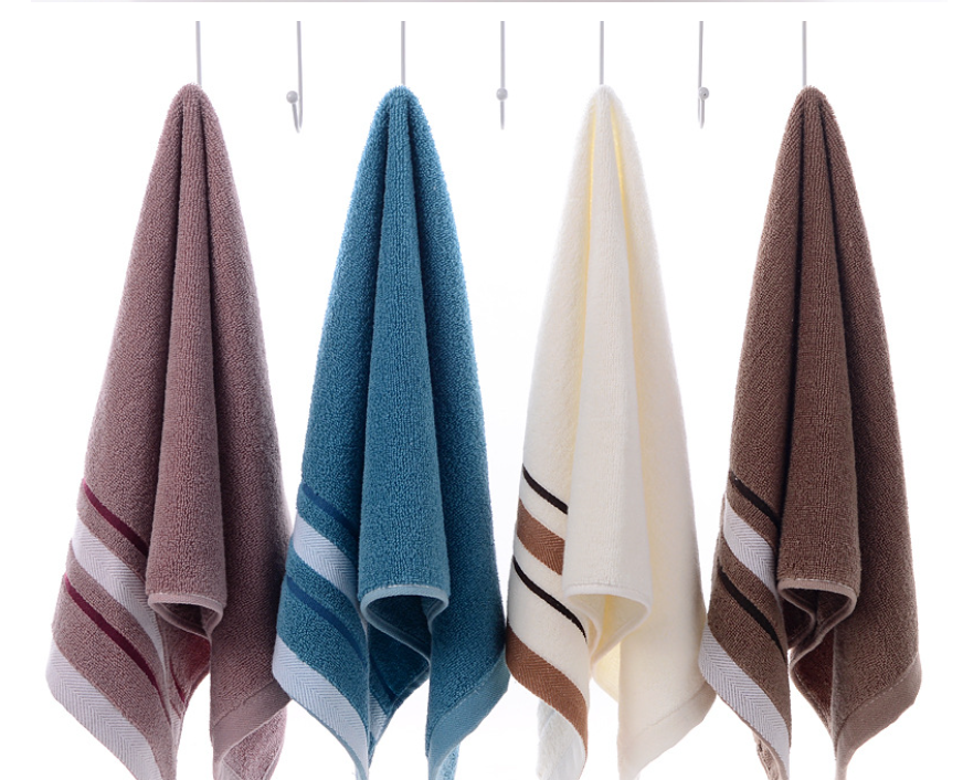 Hot  sell   Cotton Towel Set Large Thick Bath Towel Bathroom Face Shower Towels For Adults