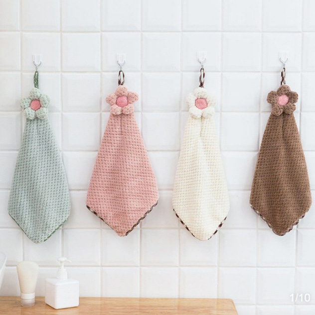 Customized Super Absorbent Dust Microfiber Terry kitchen Cloth Cleaning Towel Wiping Rags