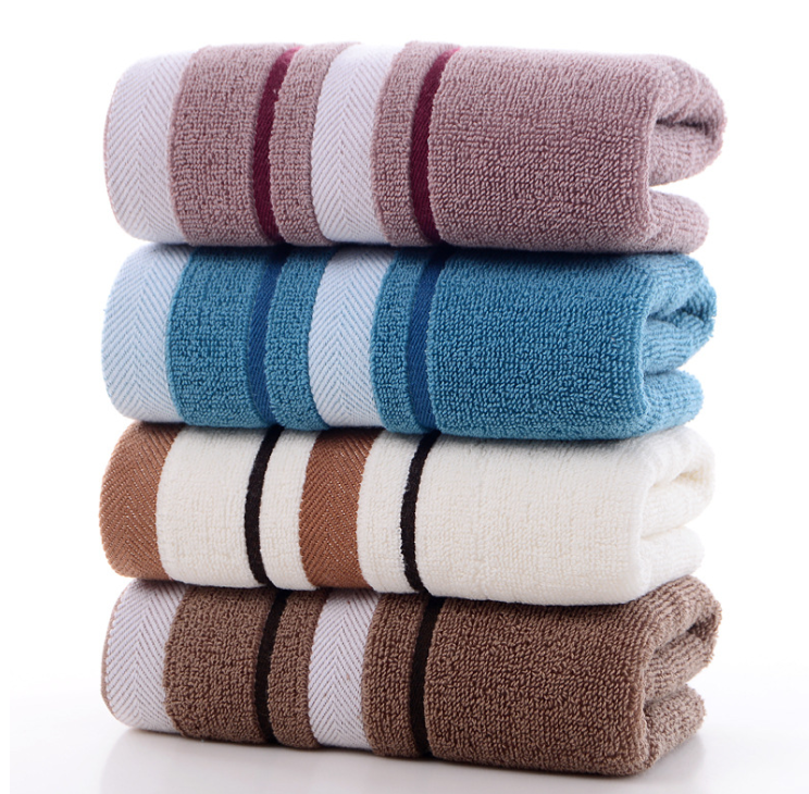 Hot  sell   Cotton Towel Set Large Thick Bath Towel Bathroom Face Shower Towels For Adults