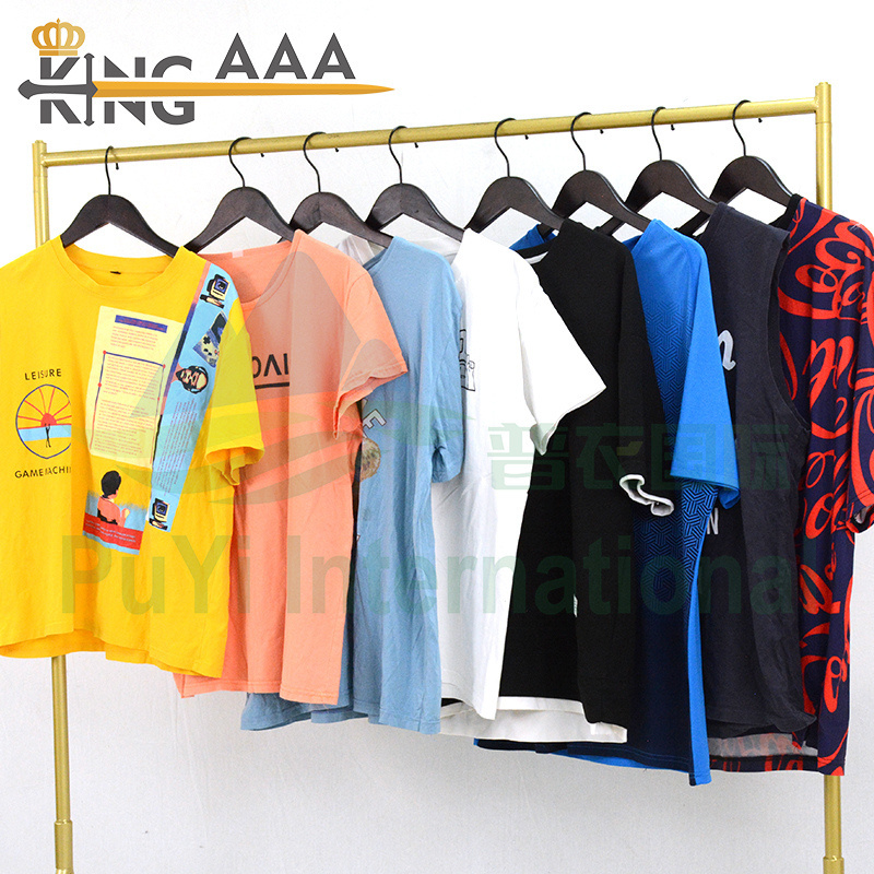 KINGAAA mens tshirts used clothes second hand clothes used clothing bale ukay ukay bales vetements doccasion t-shirt for men