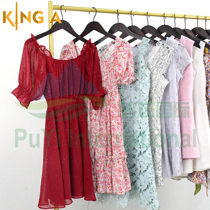 KINGA ladi clothes  robe sexy ropa por kilo thrift turkey thrift clothing bulk used clothes mix second hand clothes korea