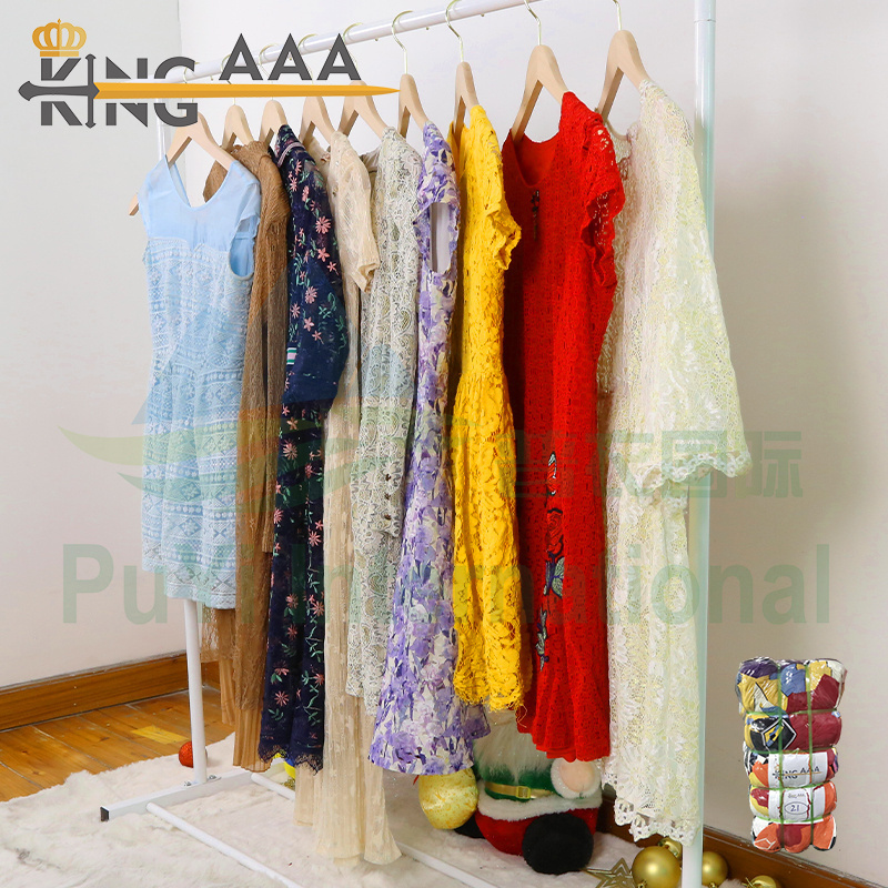 cheap price used clothes wholesale women dress premium ladies summer used clothing ropa por kilo