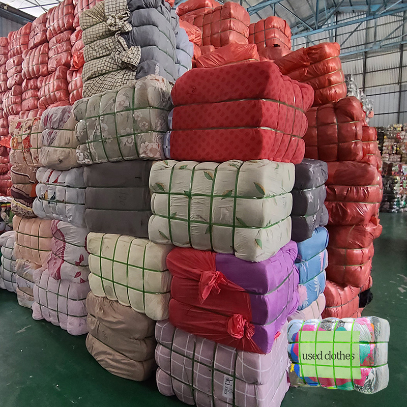 Grade KINGAAA used clothes uk Bales 100Kg thrift bales ropa usada from korea