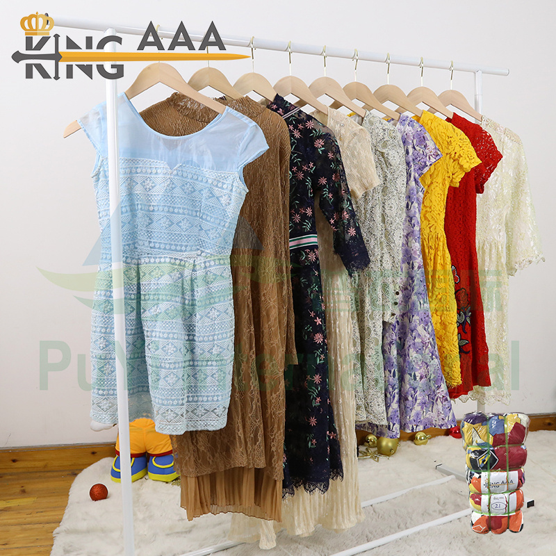 cheap price used clothes wholesale women dress premium ladies summer used clothing ropa por kilo