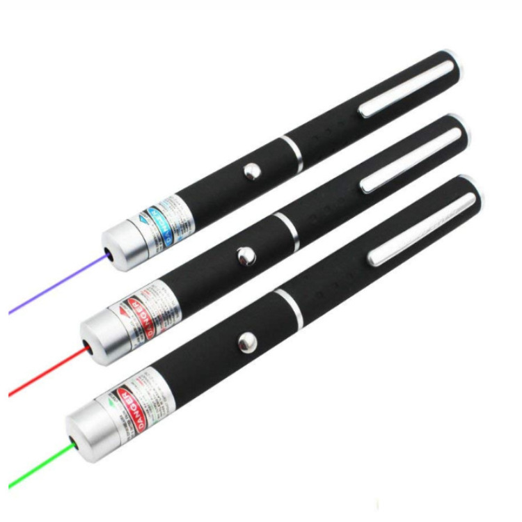 Stock High Power Led Flashlights Presenter Laser Pen Pointer Cat Toy Laser Pointer Pen Funny Interactive Pet Cat Laser Light Pen