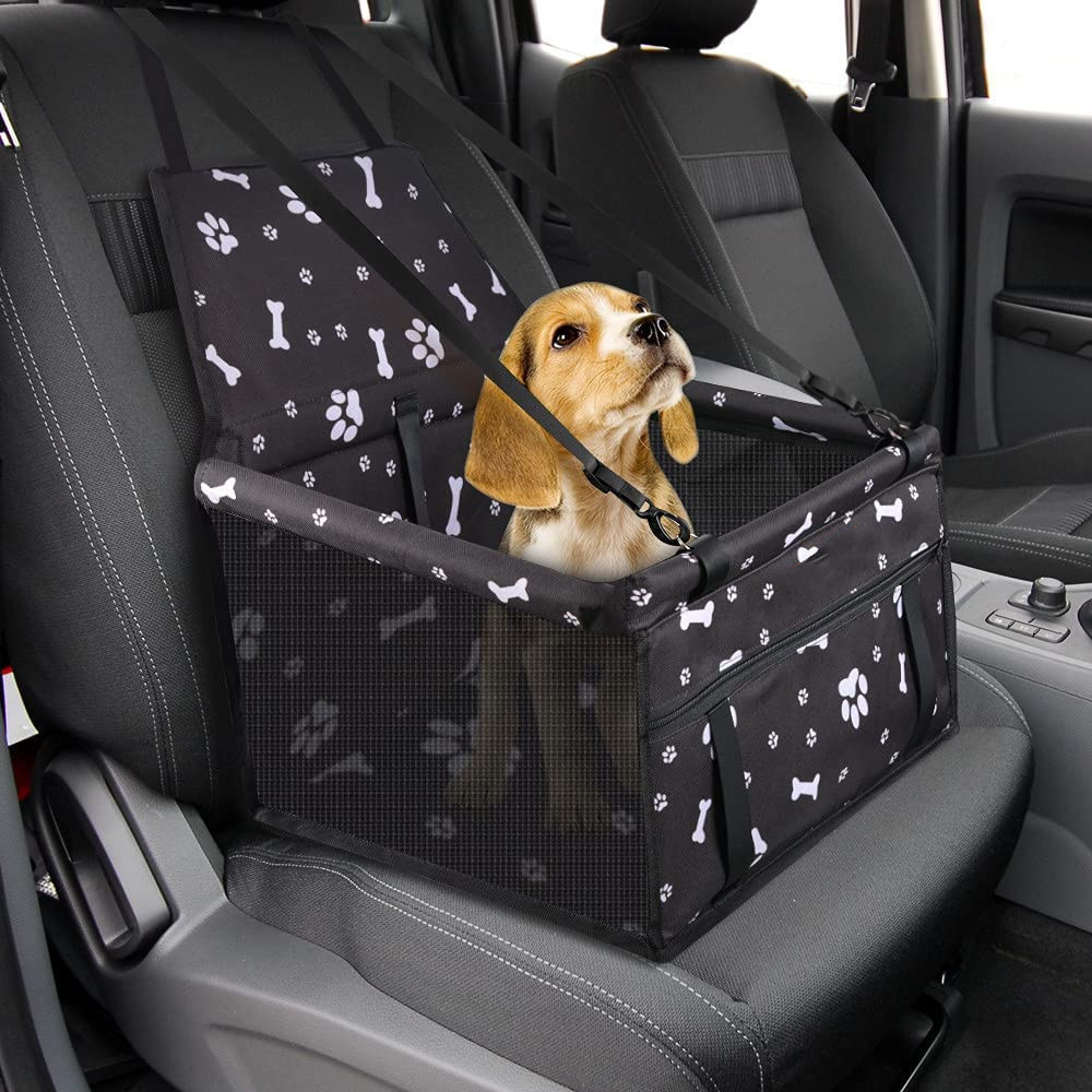 Factory Waterproof Portable Folding Safety Travel Carrier Small Pet Dog Cat Booster Basket Car Seat