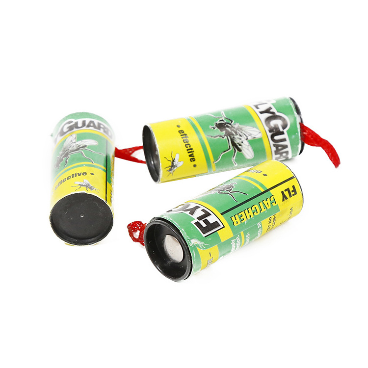 Pesticide Pest Control Type Insect Fly Flies Lure Eco-Friendly Feature Sticky Fly Glue Ribbon Flytrap Catcher