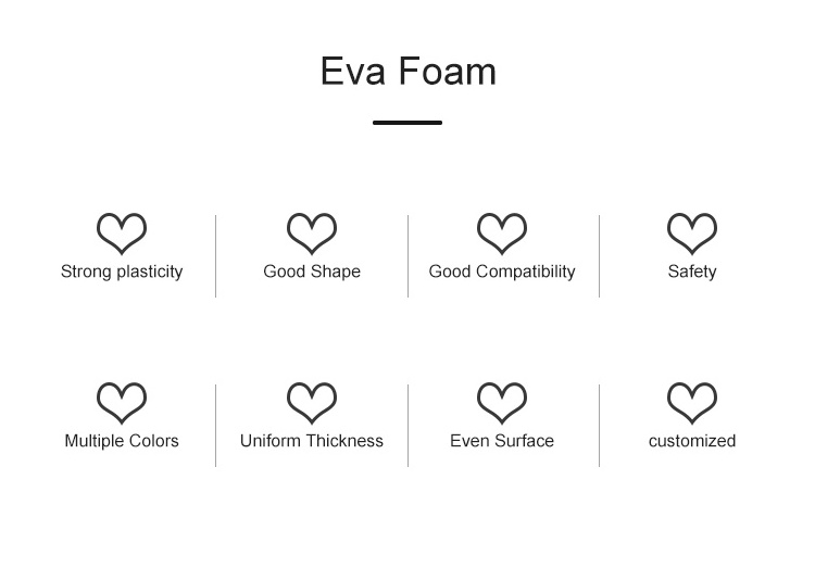 Puyuan Wholesale Eva Foam Packaging Roll Color Sheet Hot Sale Anti-Static Anti-Slip Rubber Eva Foam Sheet