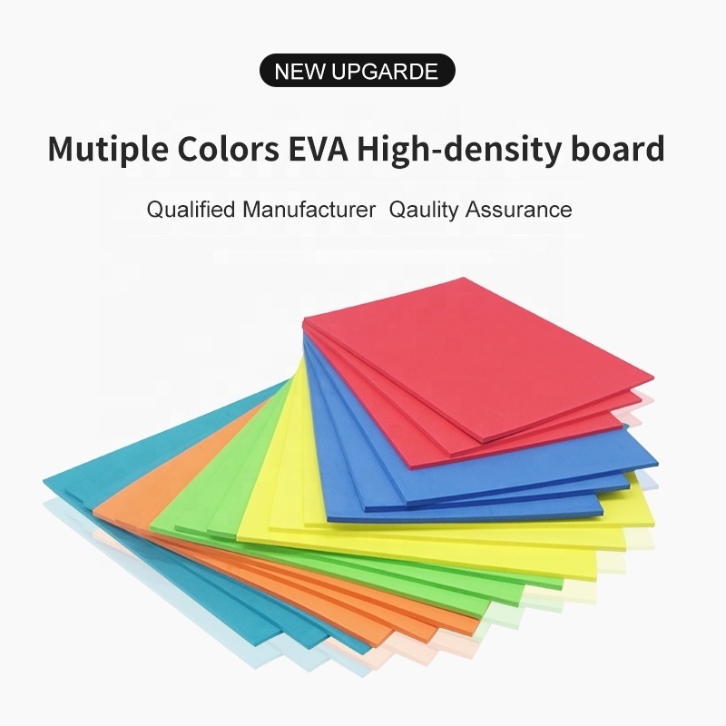 Custom High Quality Eva Foam Sheet Rubber Wholesaler Eva Sponge With Velvet Black Adhesive Foam Pad For Jewelry Box Insert