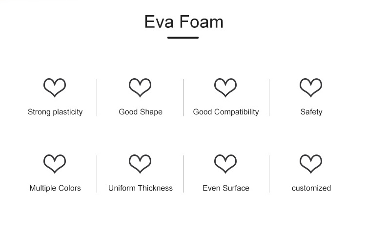 Custom Colorful Eva Foam 1mm 2mm 3mm 4mm 5mm Eco Soft eva Foam Manufacturers