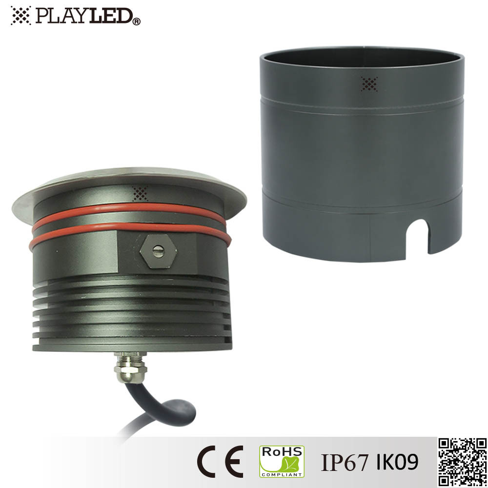 6w cob adjustable led in-ground driveway lights led floor tile light IP67 underground lamp