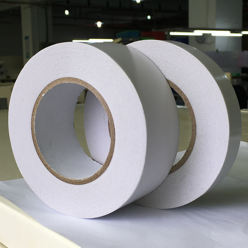 non-woven tissue paper super thin double sided adhesive glue craft tape