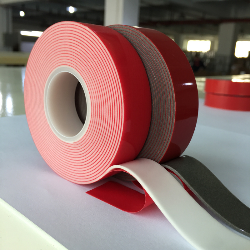 waterproof heat resistant heavy duty double sided foam tape acrylic adhesive sticker