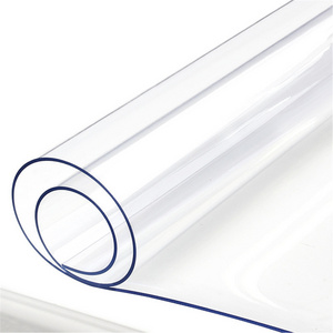 HSQY Low Price High Quality Super Transparent Soft PVC Film For Packing/Stripe Curtain/Tablecloth/Outdoor window