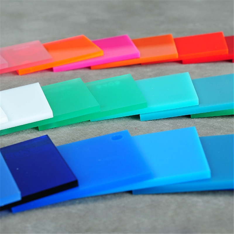 Waterproof Customized Thickness Multiple Application Recyclable Acrylic Colorful Glitter 2mm PMMA Plastic Sheets