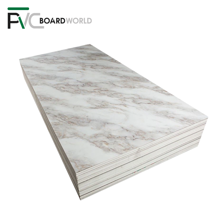 Xiting customization design 1220*2800mm high glossy tv background tile marble board wall panel