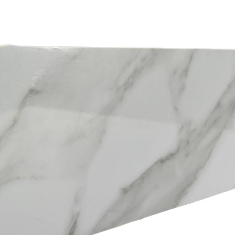 Xiting High Quality Decorative 2.5mm uv PVC high glossy Wall Panel ceiling board PVC marble sheet