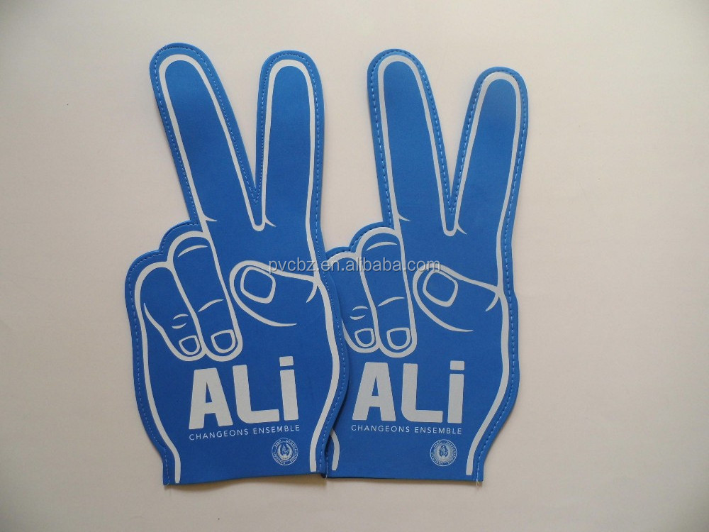 Popular  Cheering EVA/Sponge Foam Finger Foam Hand