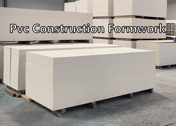 Original Factory Fireproof Pvc Concrete Formwork panel Adjustable Mould Plastic Column  Formwork