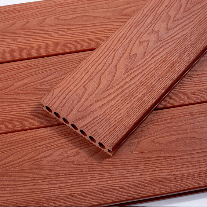 Wood Plastic Deck Waterproofing Composite Wood Decking Outdoor WPC Flooring