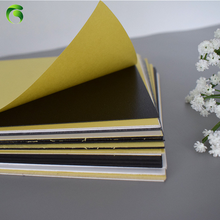 Double Self-adhesive Pvc foam board loose-leaf PVC photo album core board self adhesive pvc sheet for photo album