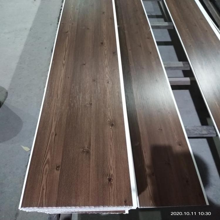 250mm  wood grain pvc wall ceiling cladding panel