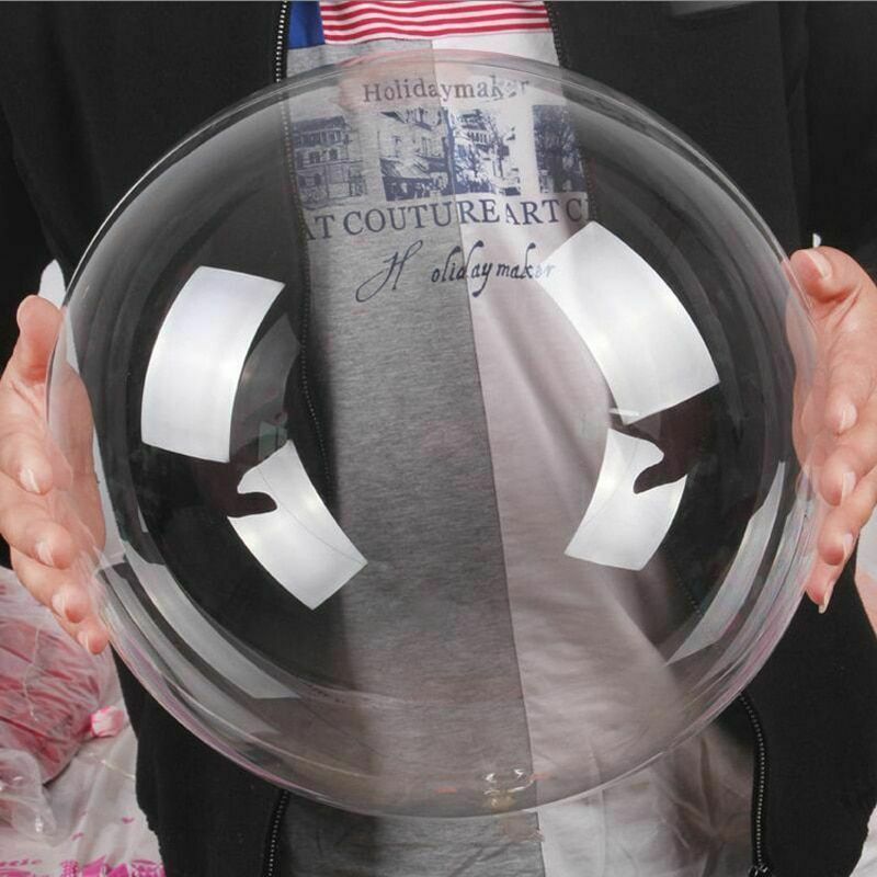 PVC Helium Transparent Bobo Balloons Clear Round Magic Bubble Balloon For Christmas Birthday Party Wedding Decorations