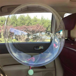 PVC Helium Transparent Bobo Balloons Clear Round Magic Bubble Balloon For Christmas Birthday Party Wedding Decorations