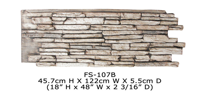 Polyurethane Beauty Cheap Decorative Wall Panel PU fake stone wall panels