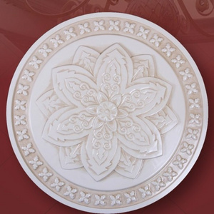 Ornaments High Density Beautiful Decorative PU polyurethane styrofoam ceiling tiles