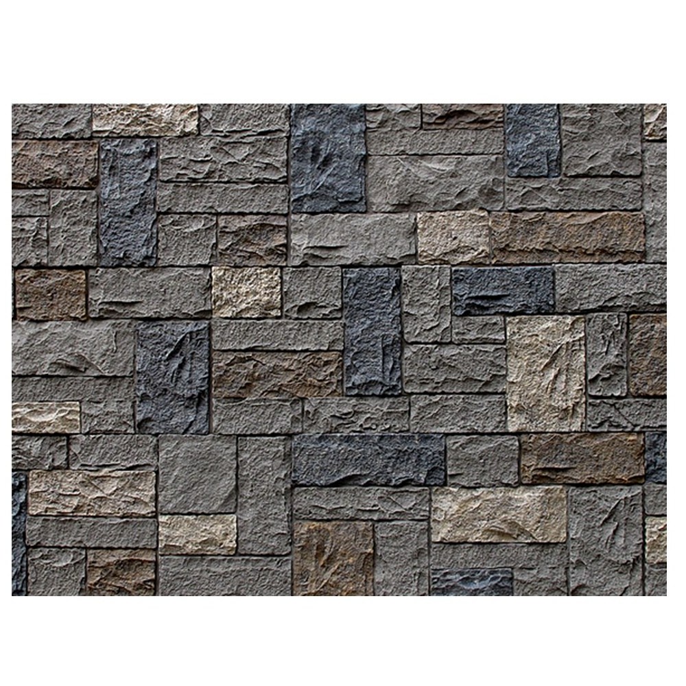 Polyurethane PU foam panel exterior decorative siding faux brick wall panels