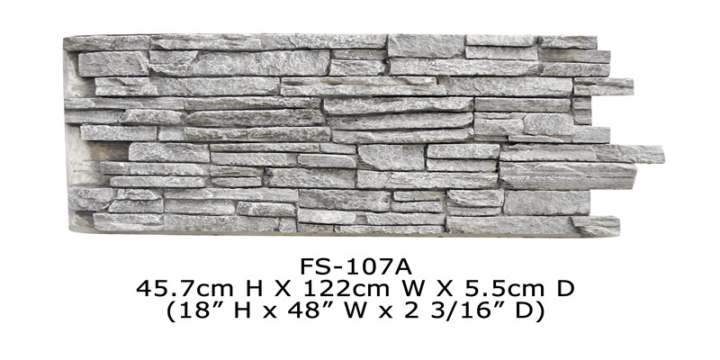 Polyurethane Beauty Cheap Decorative Wall Panel PU fake stone wall panels