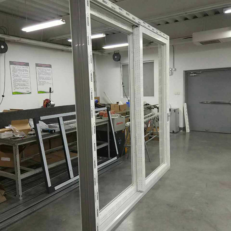 AS2208 UPVC Glaze Custom Modern Sound-proof Glass Lift Slide Door