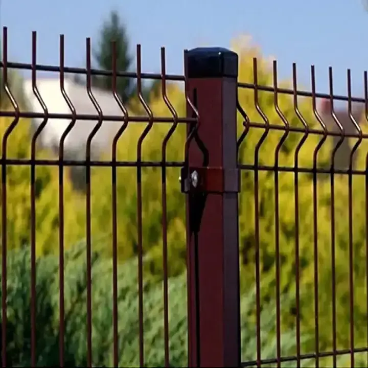 3d pvc coated ornamental garden fencing welded mesh fence for construction