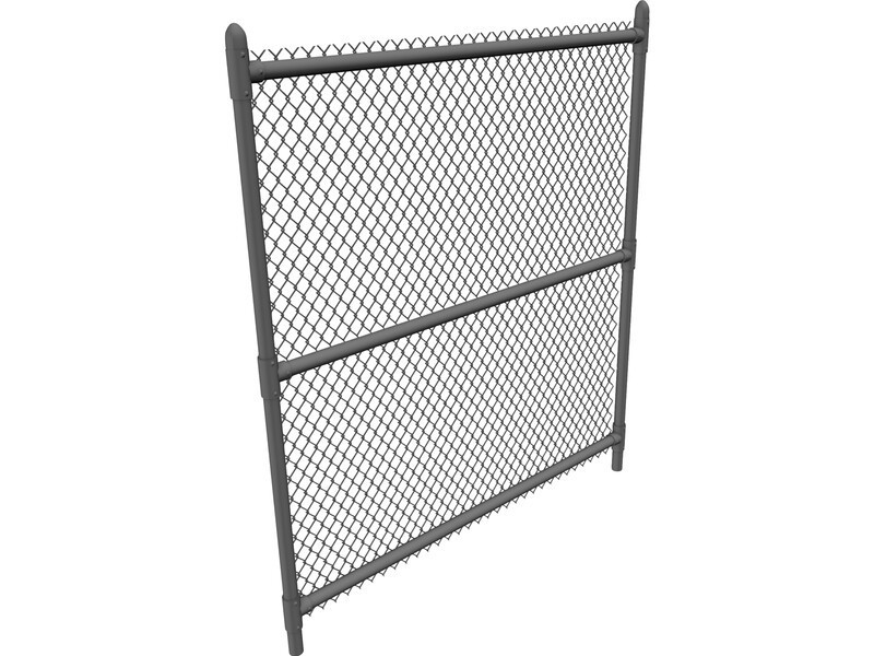 Low price used chain link fence panels