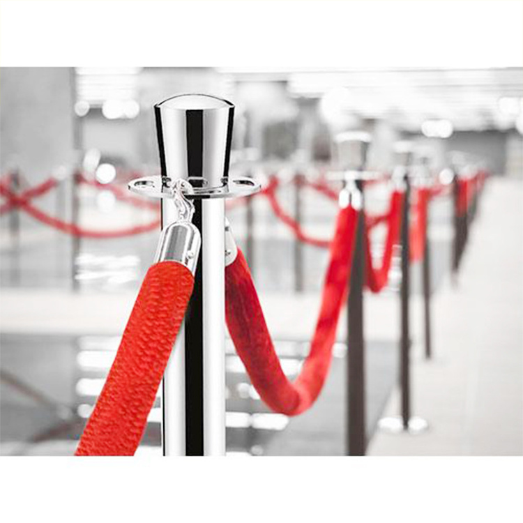 Traffic crowd control walkway gold queue bollard red carpet velvet rope poles stands post barrier stanchion