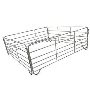 Free standing 12ft galvanized horse corral panels for farm livestock