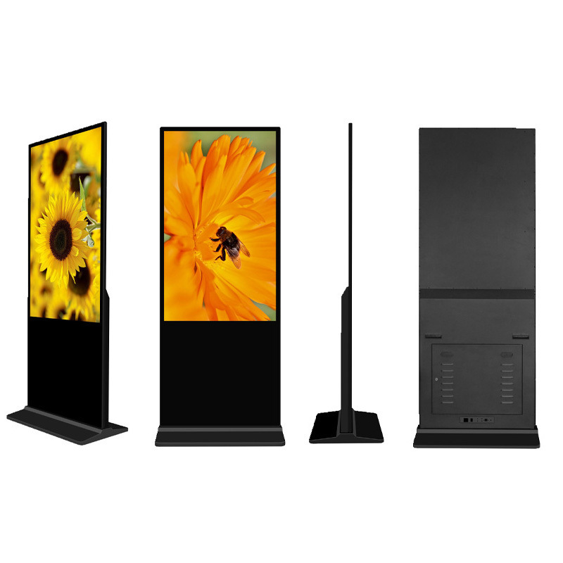 43 49 inch Android Advertising Player Digital Poster Signage Screens Floor Stand Outdoor Waterproof Ad Playing Equipment Screens