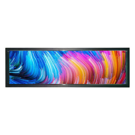 21.5/26/32/37/48/55 inch  shelves stretch strip bar display lcd advertising screen shelf stretched lcd shelf screen