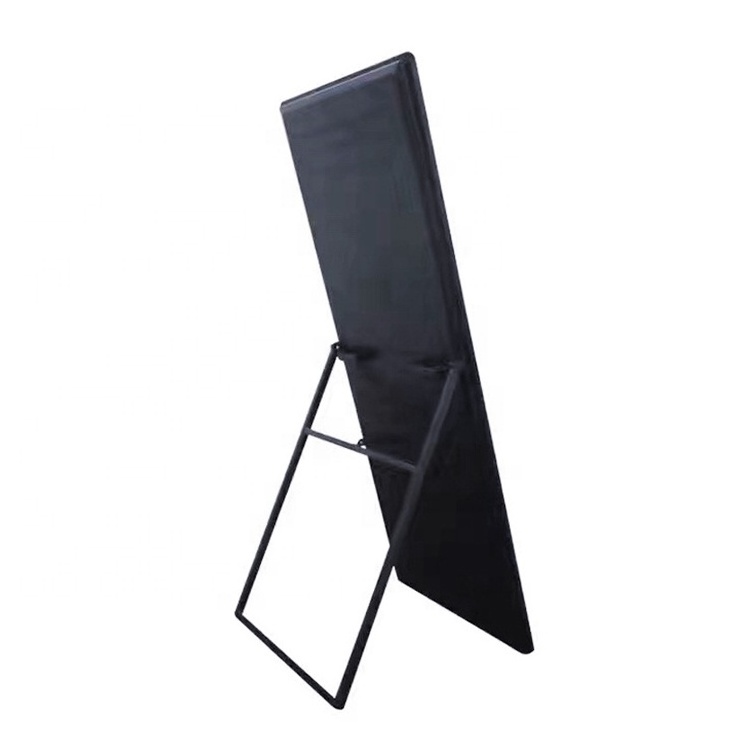 Portable Folding Standing Digital Advertising Display Floor Stand LCD Led Video Wall Customized with Digital Menu for Restaurant