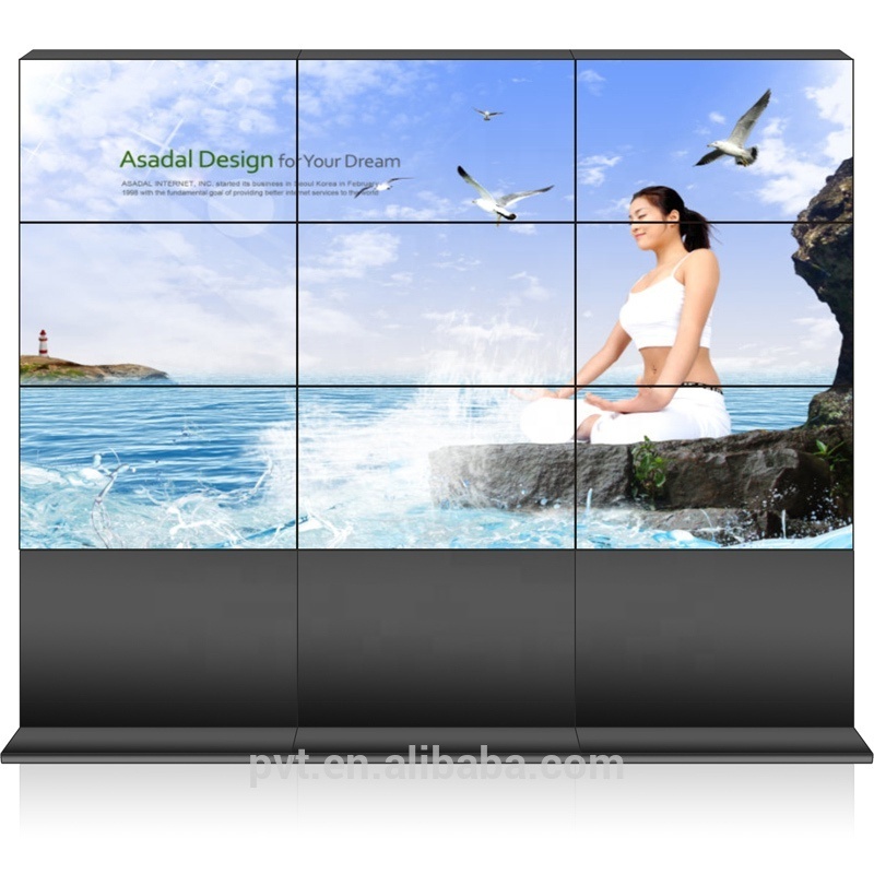 4X2 high-performance LCD Video Wall display Ultra High Definition 4K display screen including controller For medical treatment